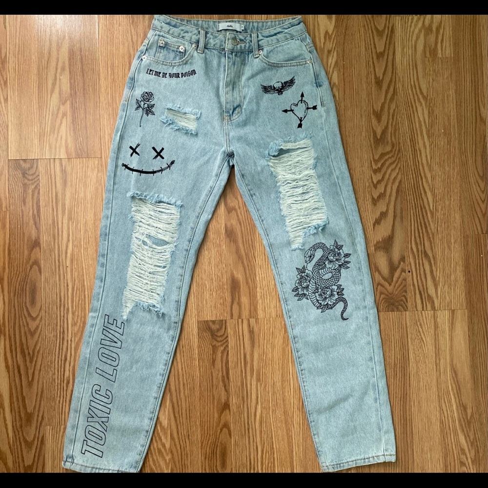 Adika Toxic Ripped Jeans